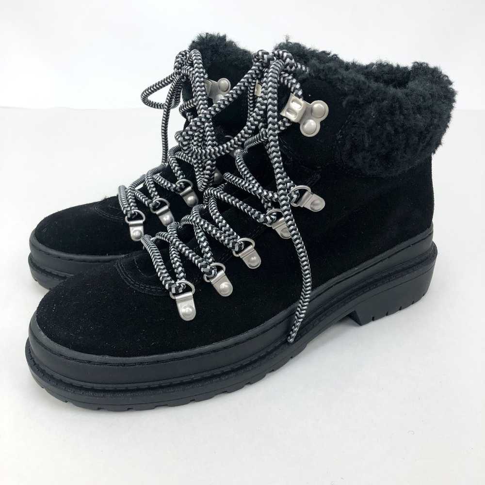 SPLENDID Women's Yvette Boots Black Suede Size 6 … - image 4