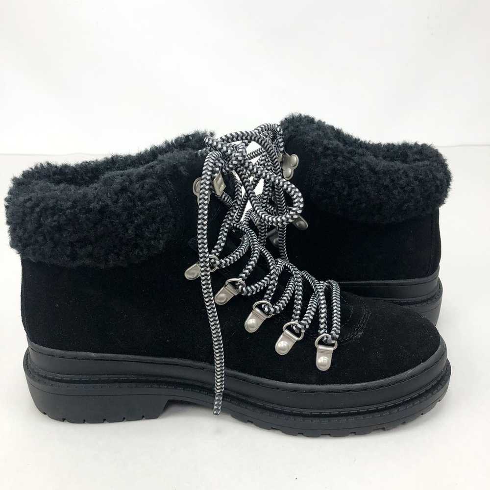 SPLENDID Women's Yvette Boots Black Suede Size 6 … - image 7