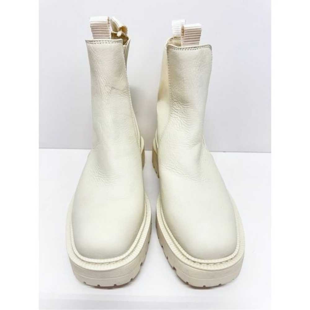 Sam Edelman Chelsea Boots Womens Size 7 Cream Lea… - image 3