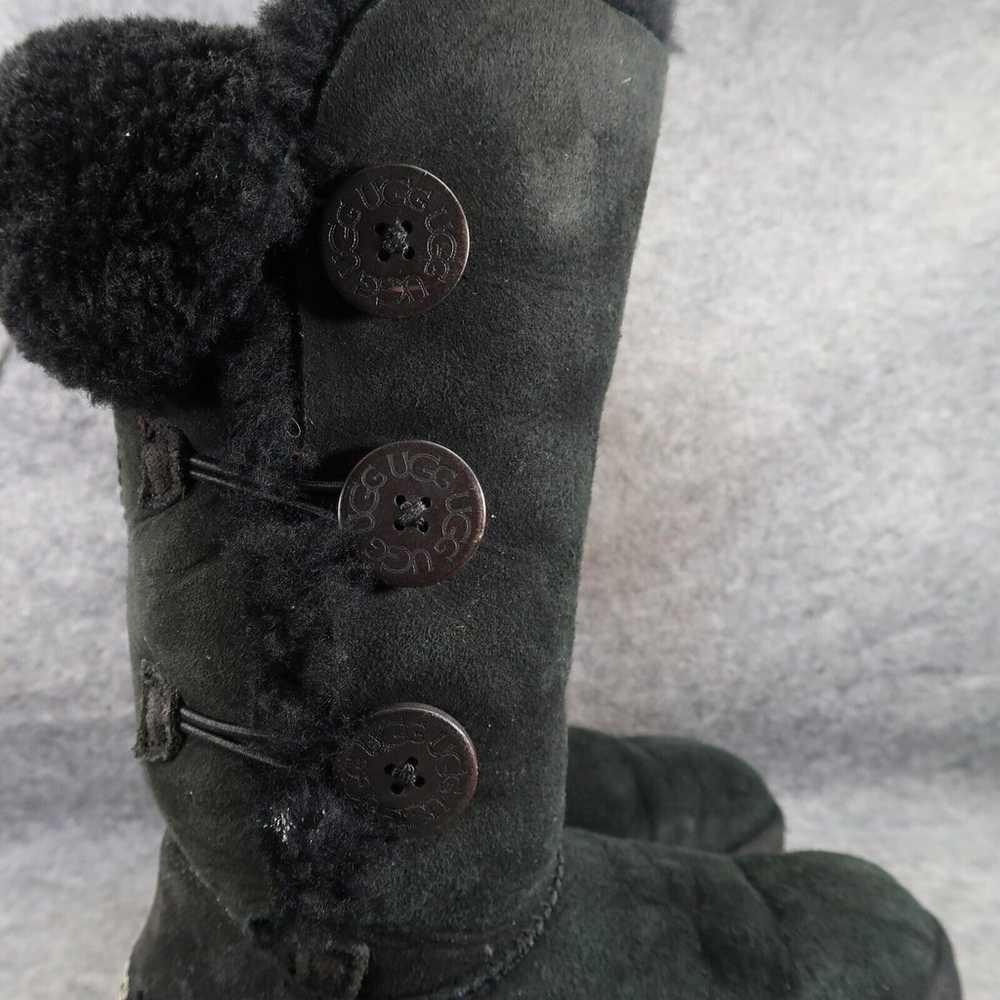 Ugg Boots Womens 5 Bailey Button Tall Leather She… - image 2