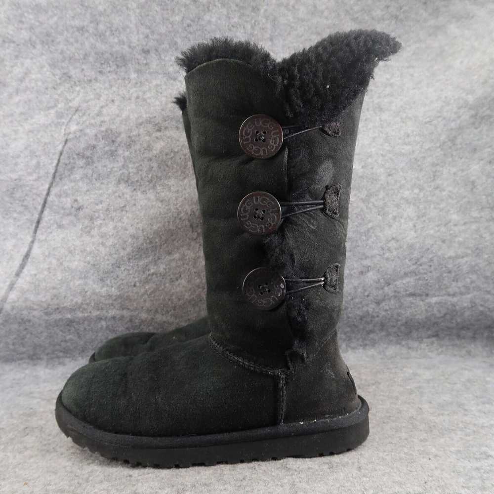 Ugg Boots Womens 5 Bailey Button Tall Leather She… - image 4