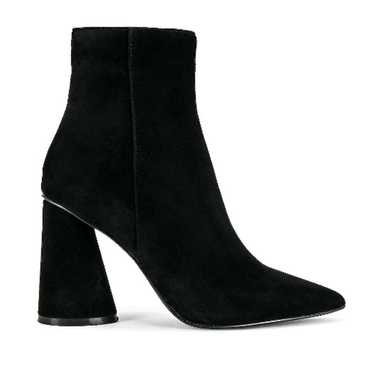 Steve Madden Vallor Black Suede Booties