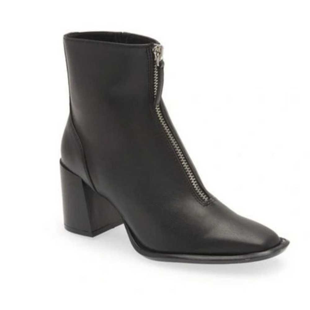 New Open Edit CHLOE ZIP BOOT IN BLACK FAUX LEATHE… - image 1