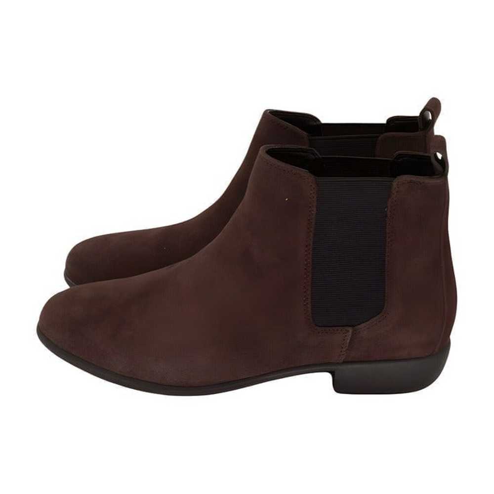 Aerosoles Womens Step Dance Ankle Boot, Brown Sue… - image 3