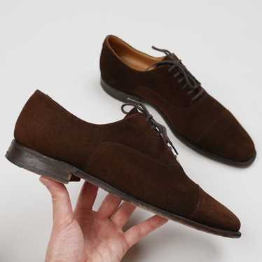 Churchs Churchs Dubai Suede Brown Oxfords Shoes - image 1