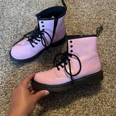 Dr. Martens Airwalk Pink Patent combat boots - image 1