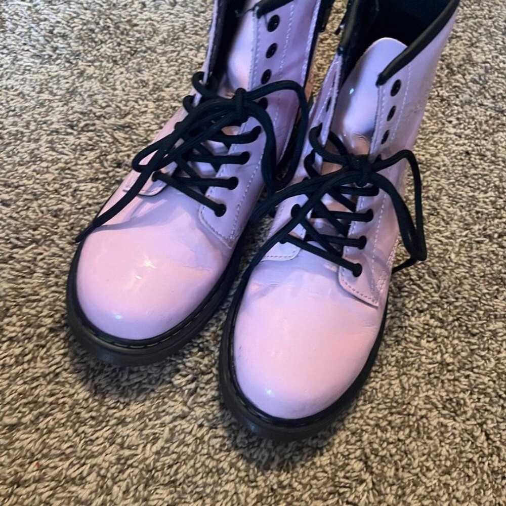 Dr. Martens Airwalk Pink Patent combat boots - image 2