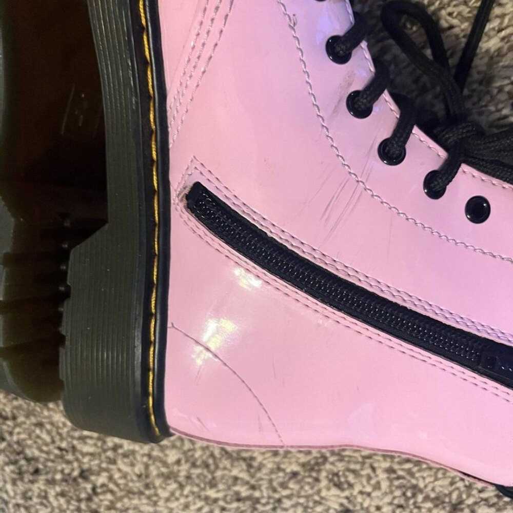 Dr. Martens Airwalk Pink Patent combat boots - image 4