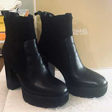 Michael kors black booties