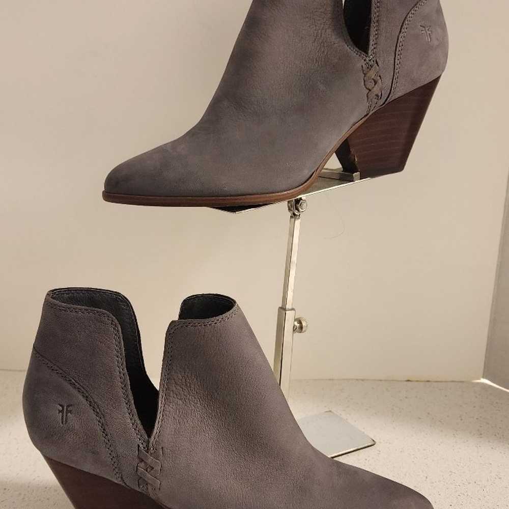 Frye gray suede mini boots - image 1