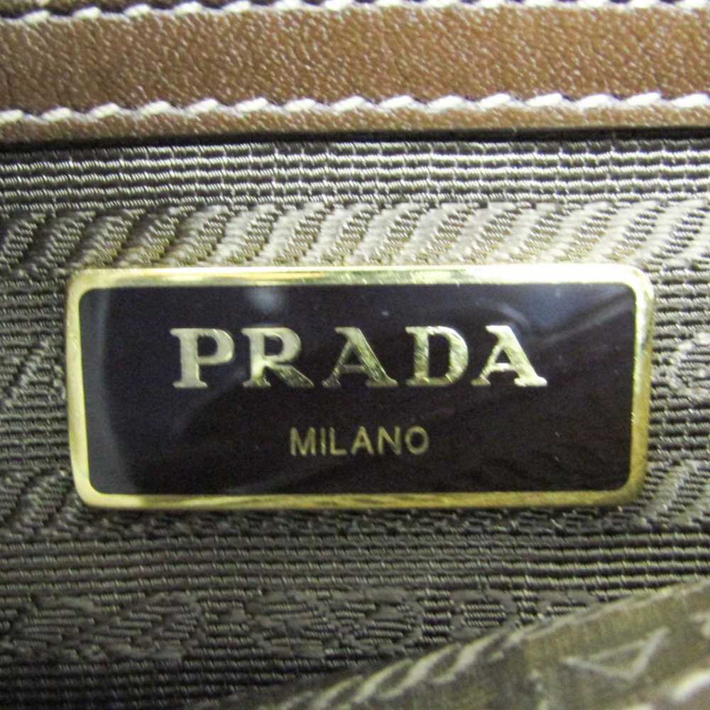 Prada PRADA Logo Jacquard Handbag - image 7