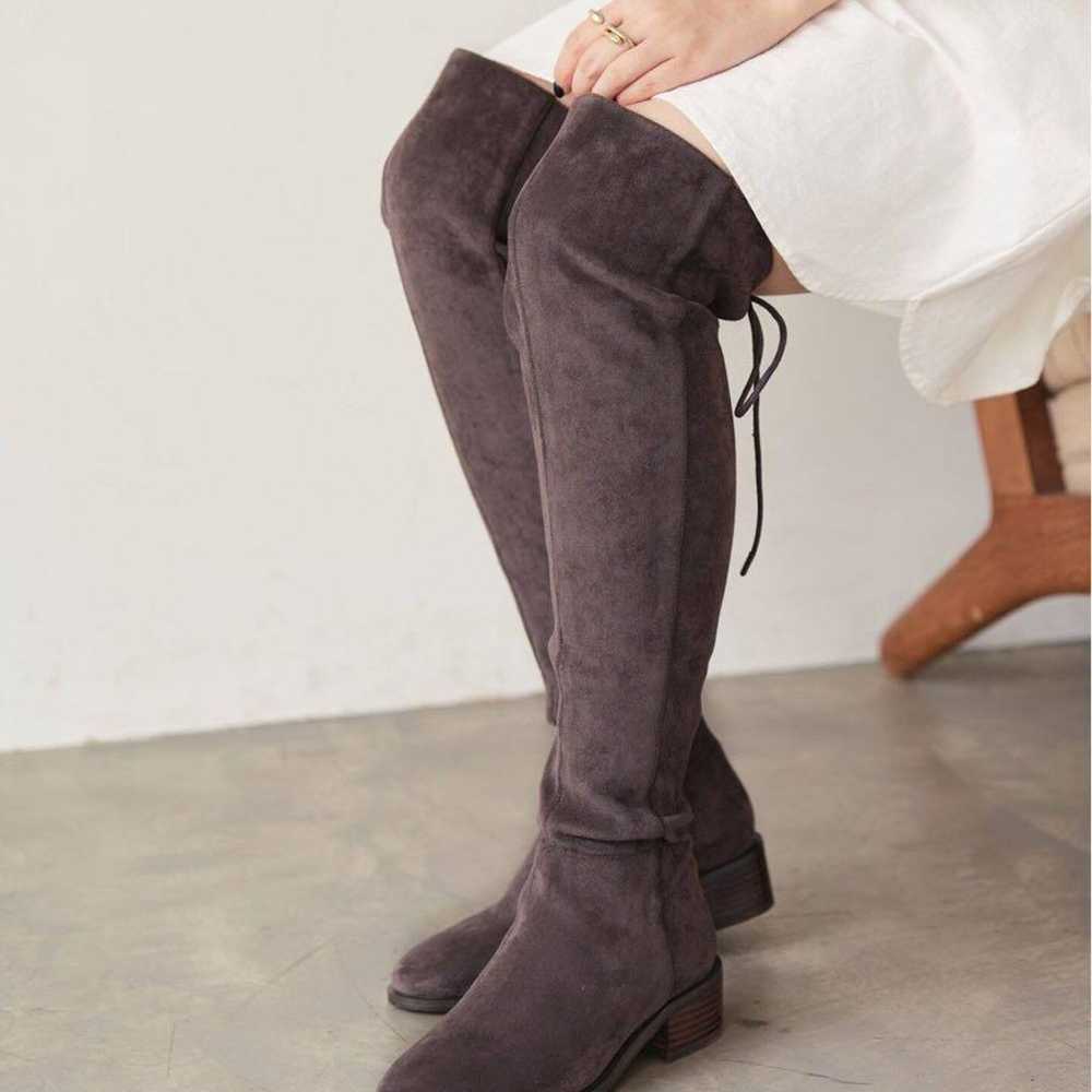 LE TALON Long boots Gray Women - image 2