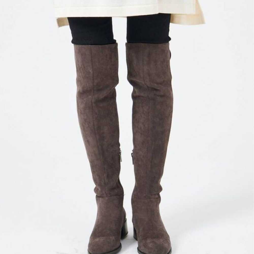 LE TALON Long boots Gray Women - image 3