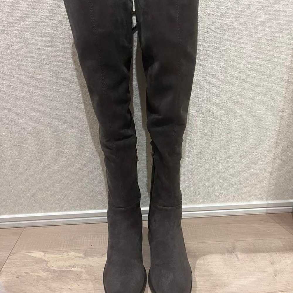 LE TALON Long boots Gray Women - image 5