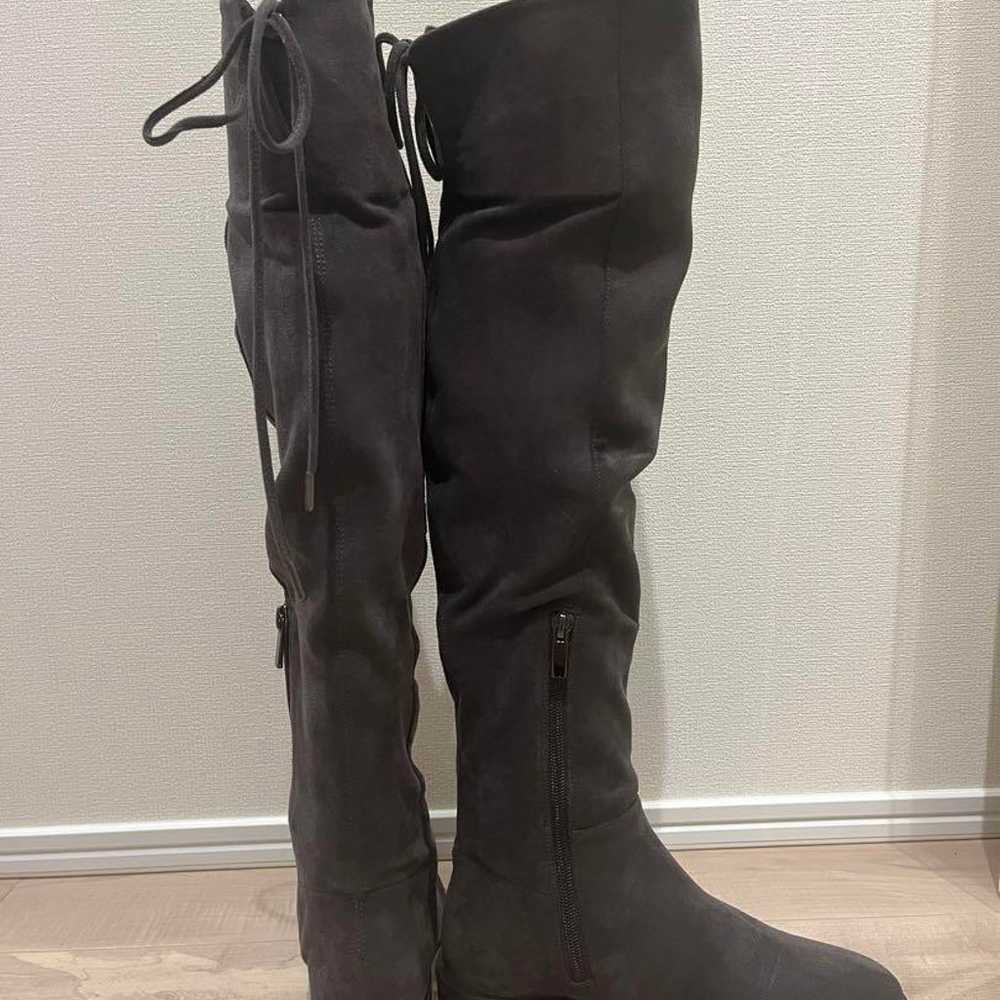 LE TALON Long boots Gray Women - image 6