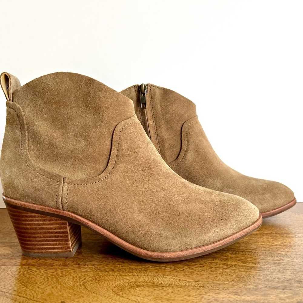 UGG Kingsburg Ankle Boot Coffee Grounds Tan Suede… - image 1