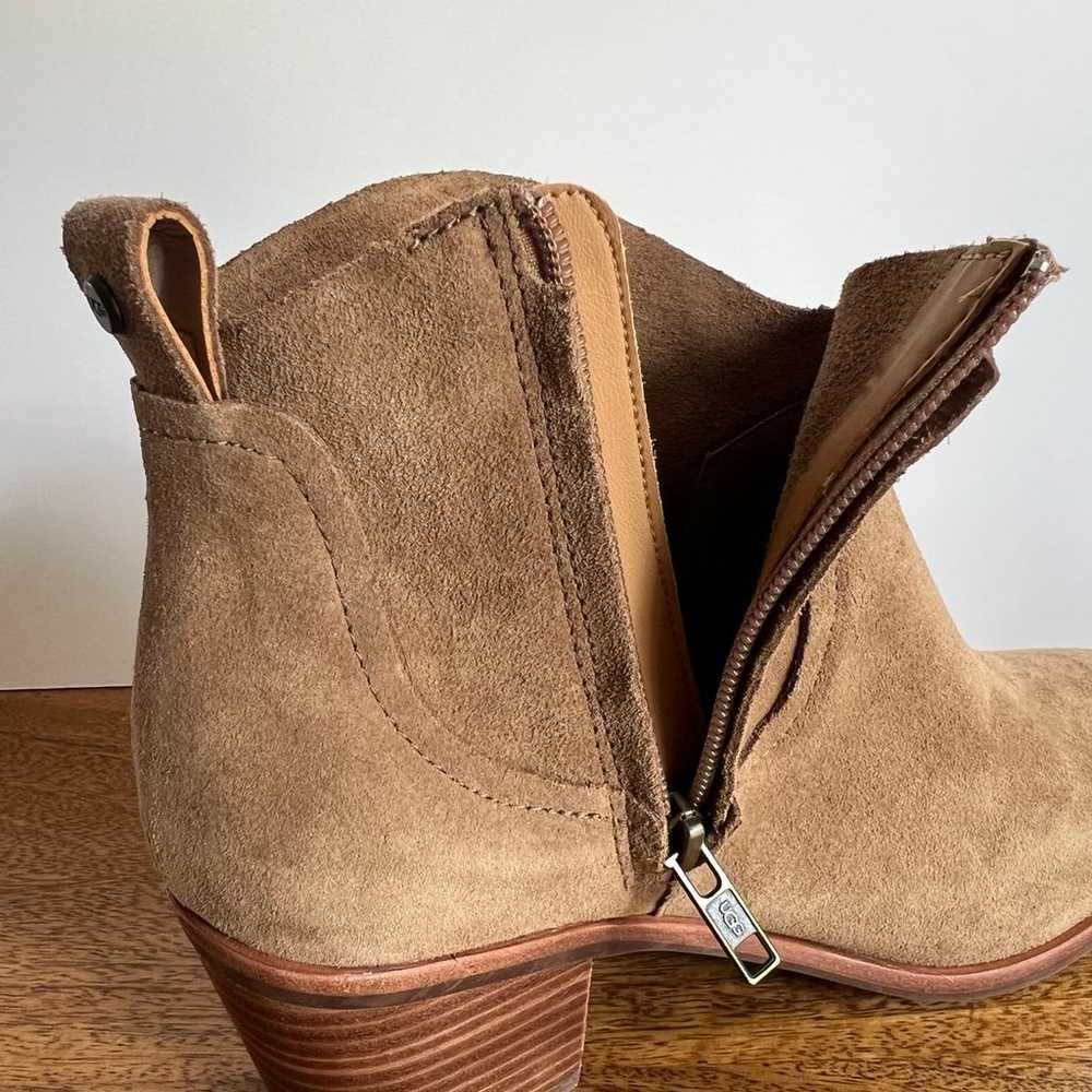 UGG Kingsburg Ankle Boot Coffee Grounds Tan Suede… - image 9