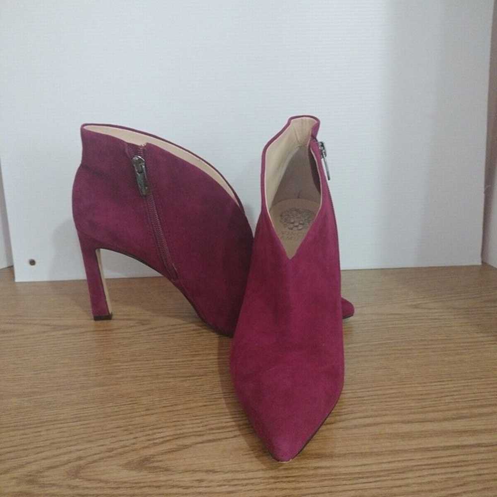 vince camuto boots Size 9.5 Suede Heeled 4" Booti… - image 9