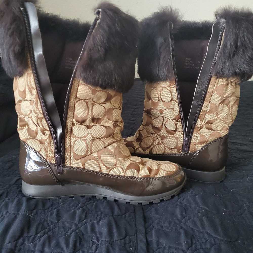 Coach signature c joyous midcalf boot - image 6