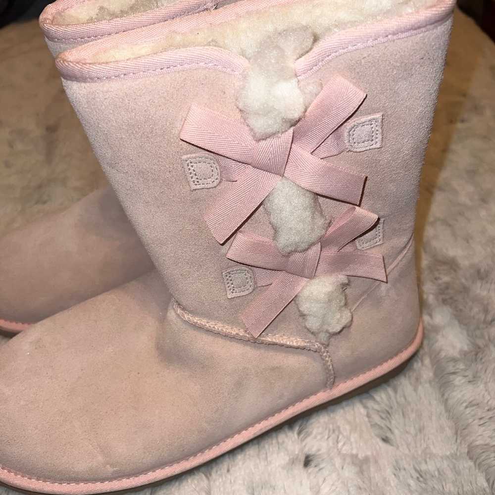 koolaburra by ugg pink boots size 10 - image 1