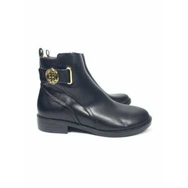 Tommy Hilfiger Rezin 2 Black Zip Up Ankle Boot Wom