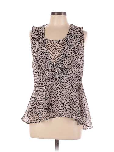 CAbi Women Brown Sleeveless Blouse S