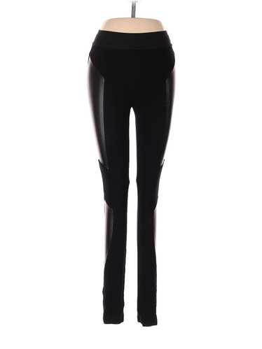 BCBGMAXAZRIA Women Black Leggings XS