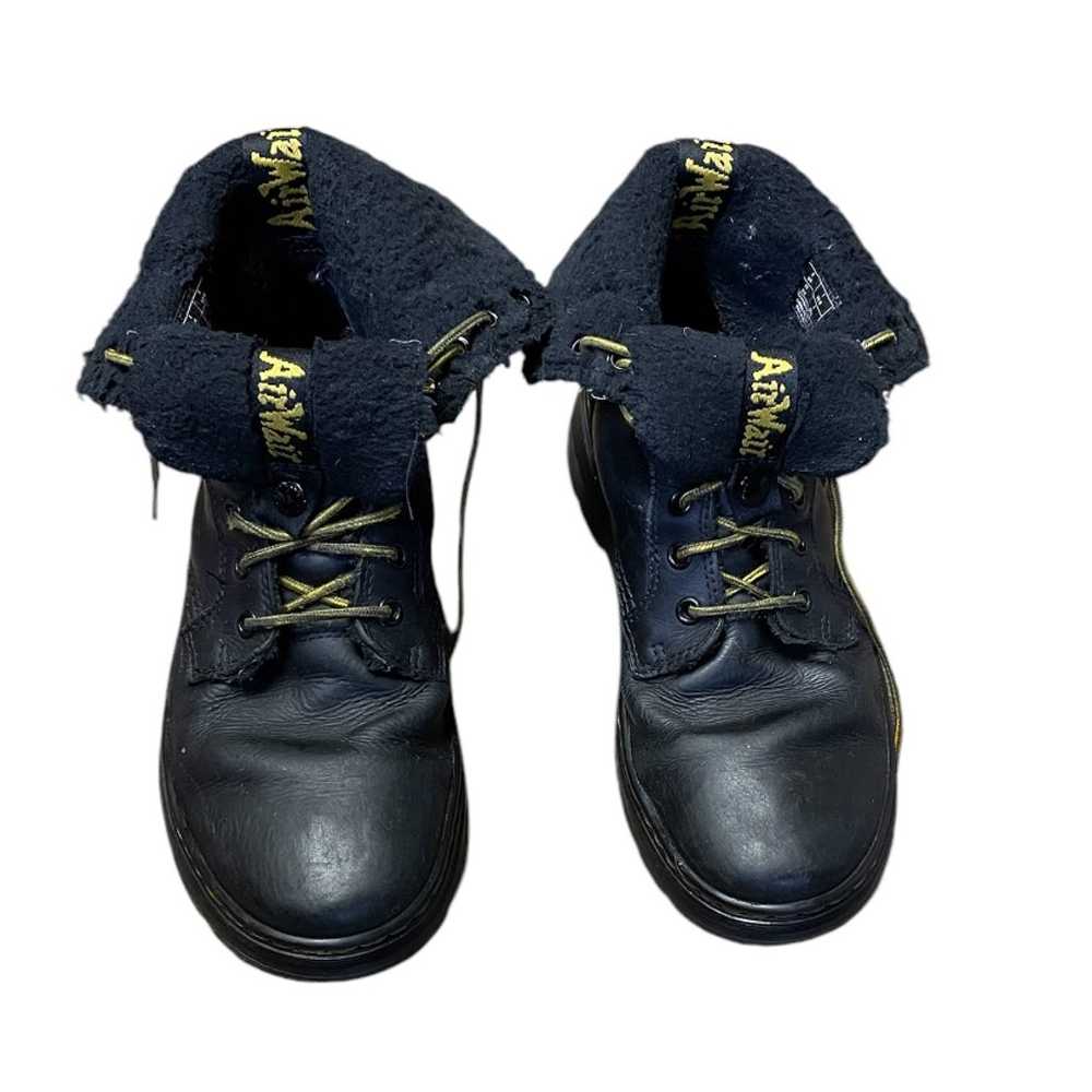 Dr. Doc Martens Combs Fd Winter Casual Black Leat… - image 12