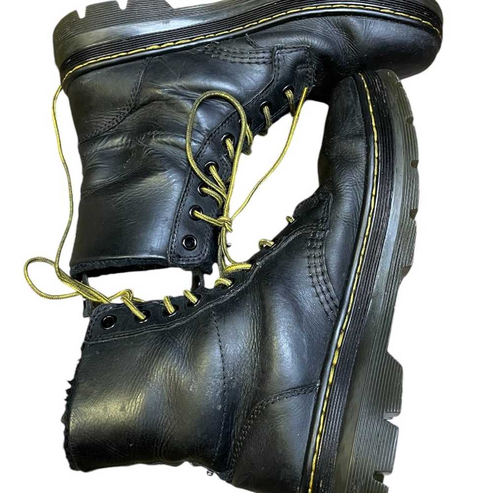 Dr. Doc Martens Combs Fd Winter Casual Black Leat… - image 4