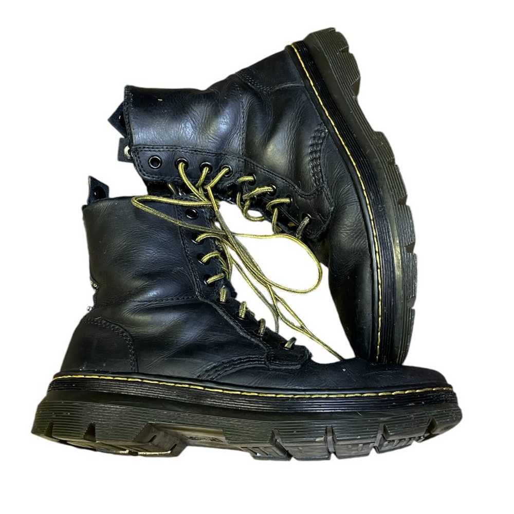 Dr. Doc Martens Combs Fd Winter Casual Black Leat… - image 5