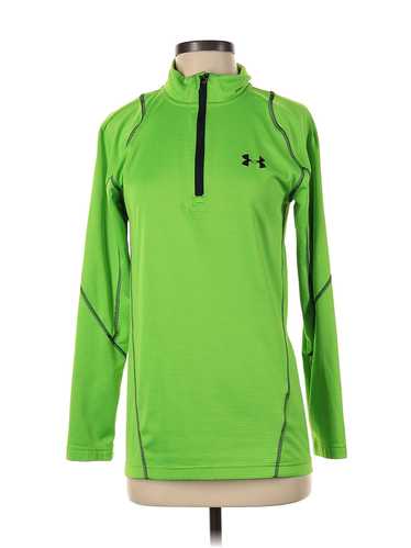 Under Armour Women Green Track Jacket S