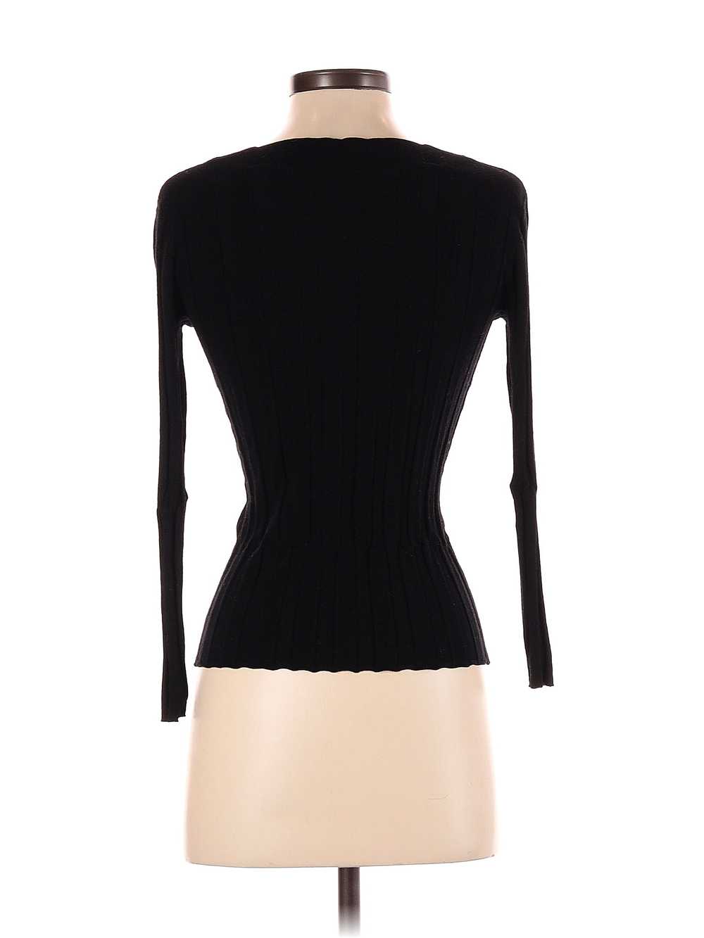 J.Crew 365 Women Black Long Sleeve Top XS - image 2