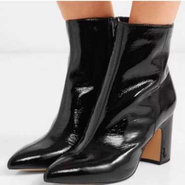 Sam Edelman black patent leather Boots