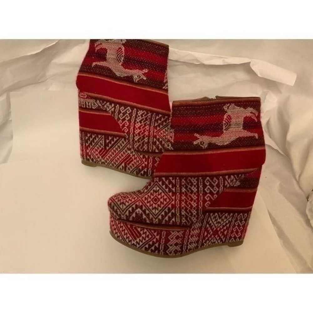 Anthropology Fortress Of Inca zip  40  Ankle Boot… - image 3