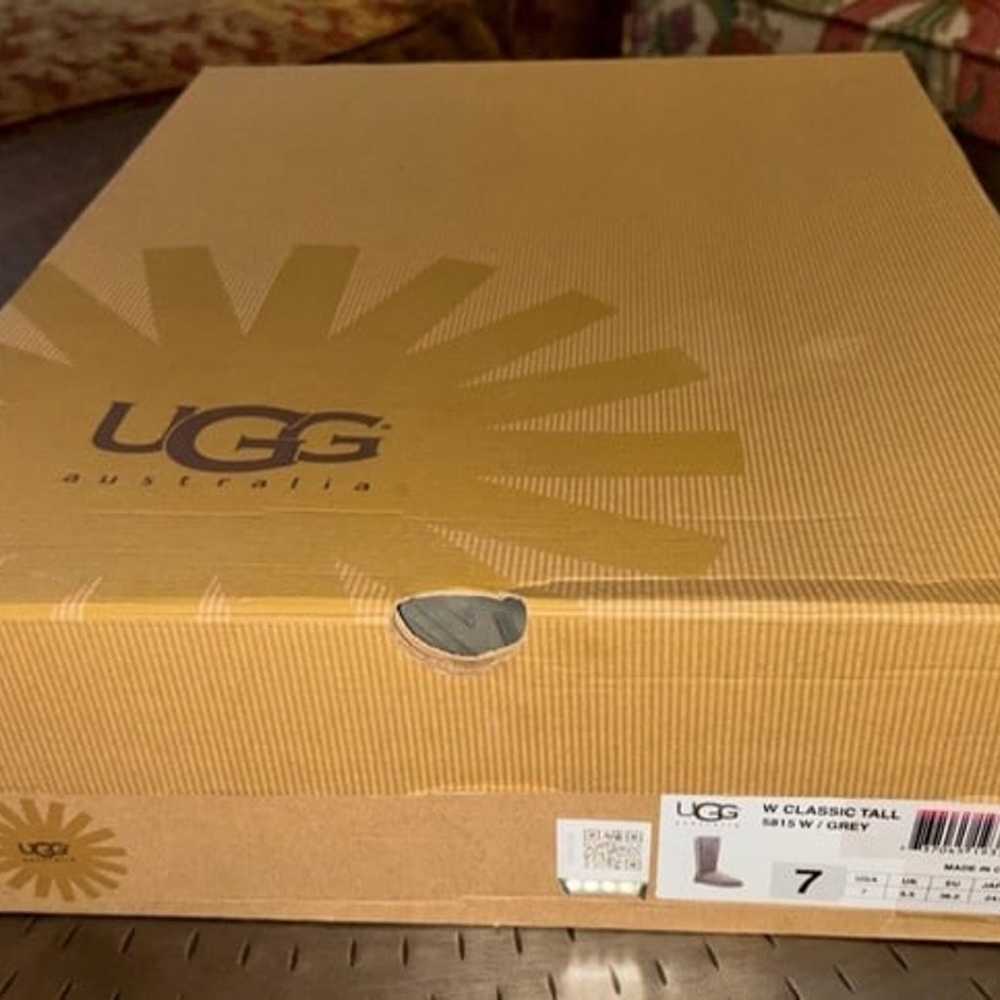 Ugg Classic Tall II Boots Size 7 Grey WITH BOX - image 8