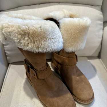 UGG Cedric winter fold over Moto boots