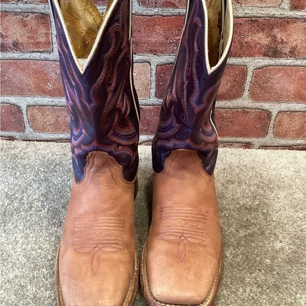 Nocona Boots womens western Cowboy boots size 6.5 - image 2