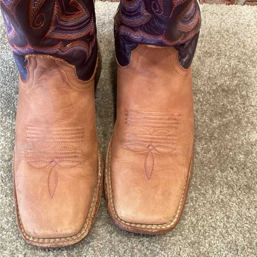 Nocona Boots womens western Cowboy boots size 6.5 - image 3