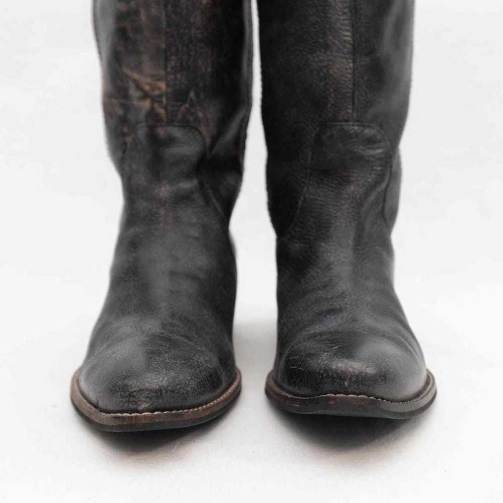 Diba True Pro Gress Distressed Leather Knee High … - image 3