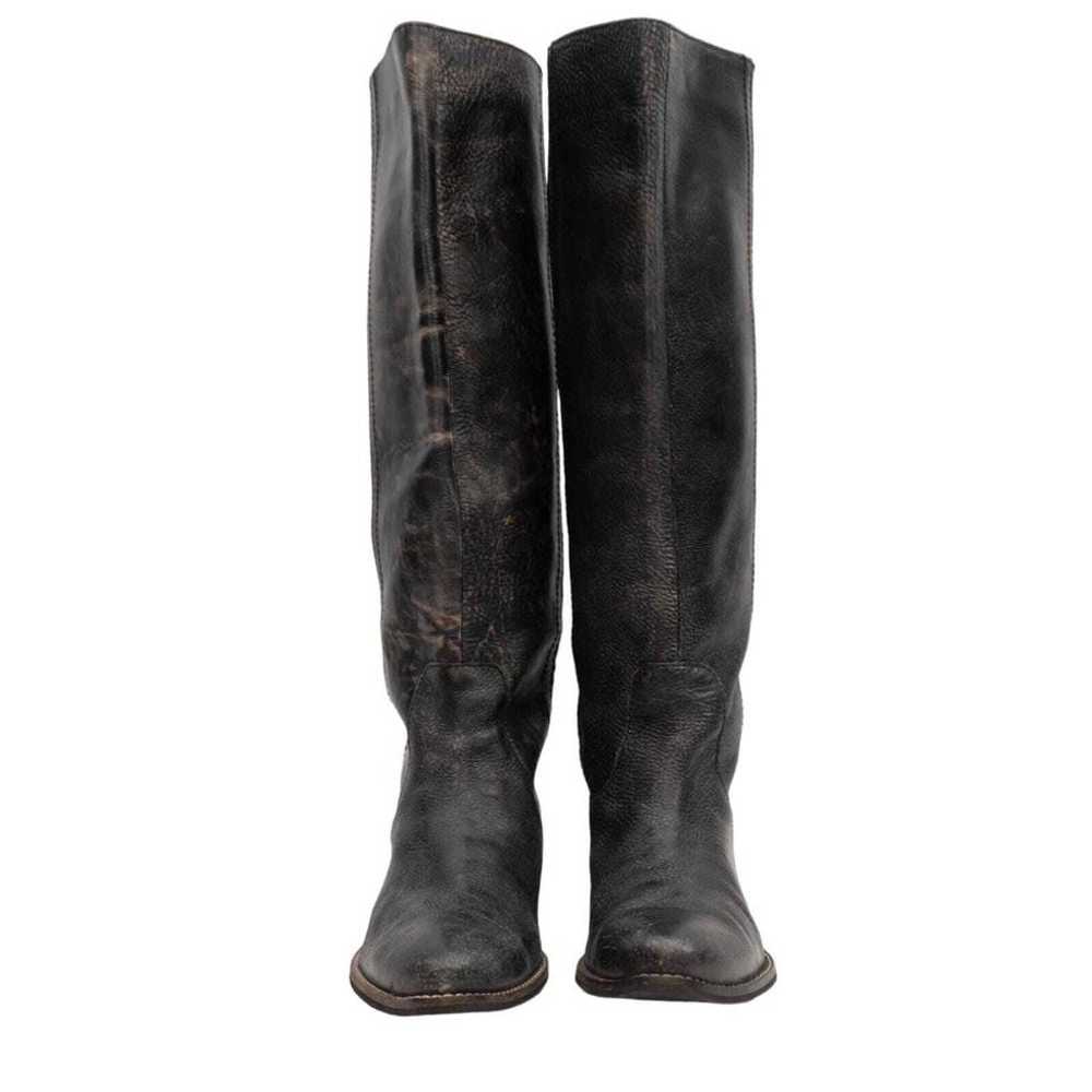 Diba True Pro Gress Distressed Leather Knee High … - image 4