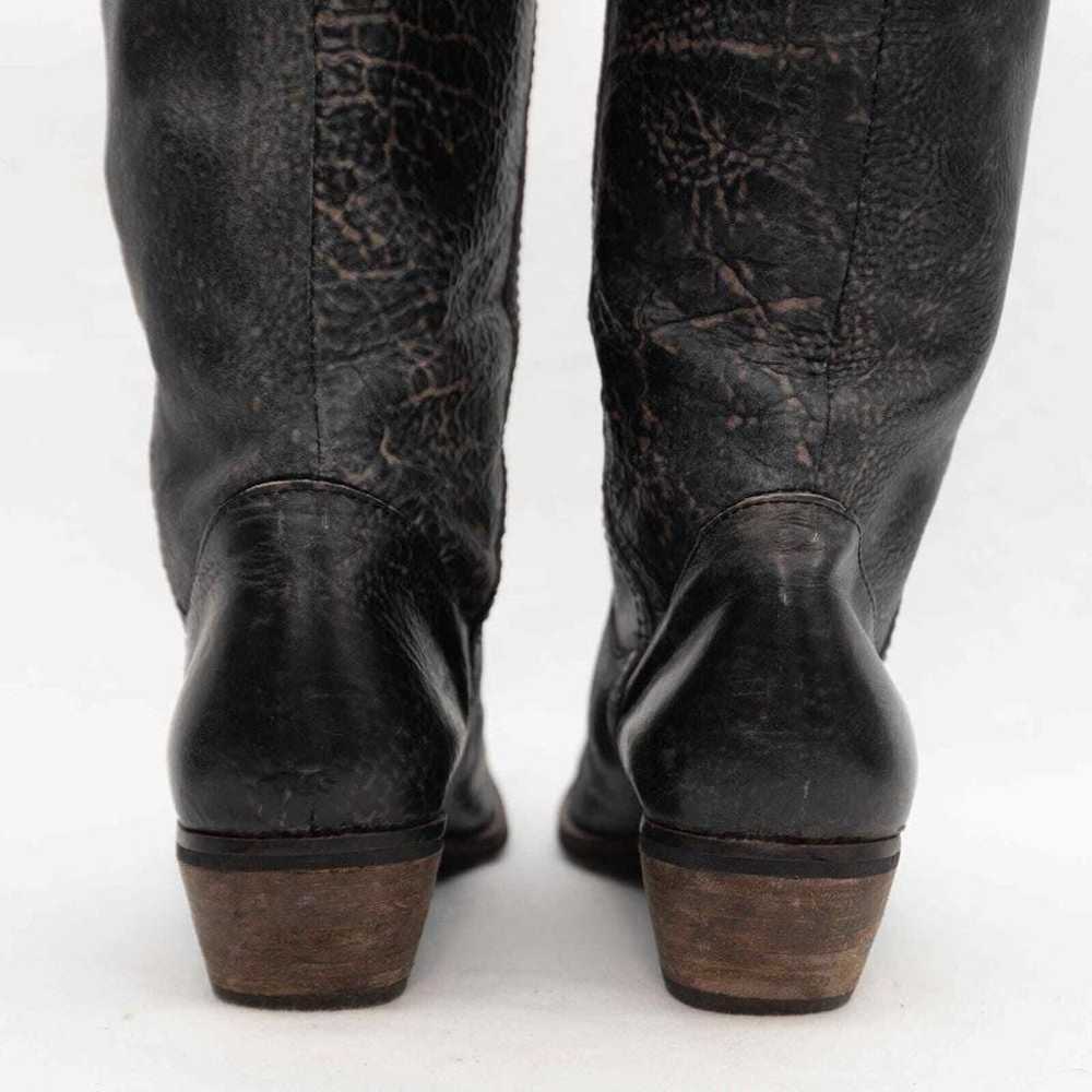 Diba True Pro Gress Distressed Leather Knee High … - image 5