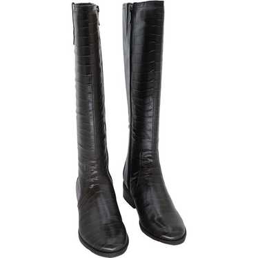 Women's Easy Spirit Rhonda Brown-Croc Boot 6 B(M)… - image 1