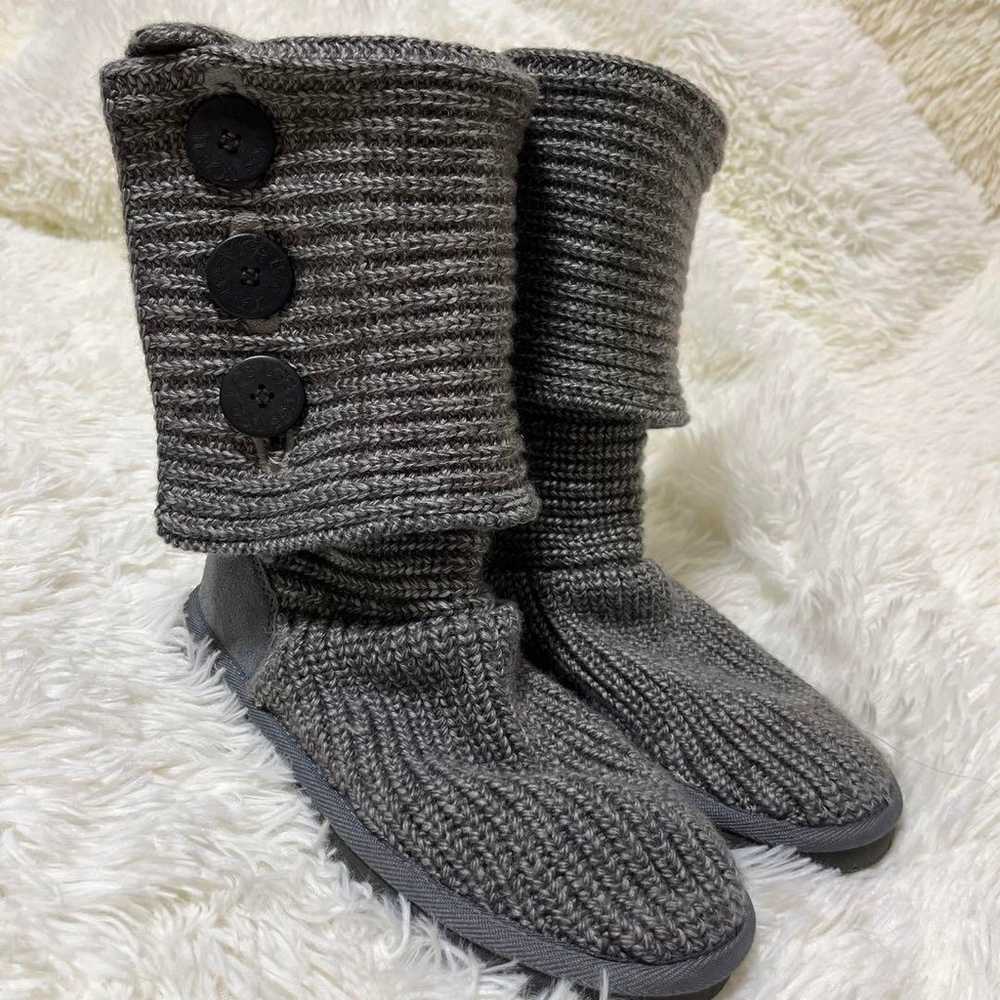 UGG 2-way knit boots Fairy Grunge Y2K 26cm - image 1