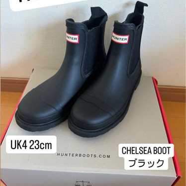 HUNTER Hunter Rain Shoes Chelsea Black