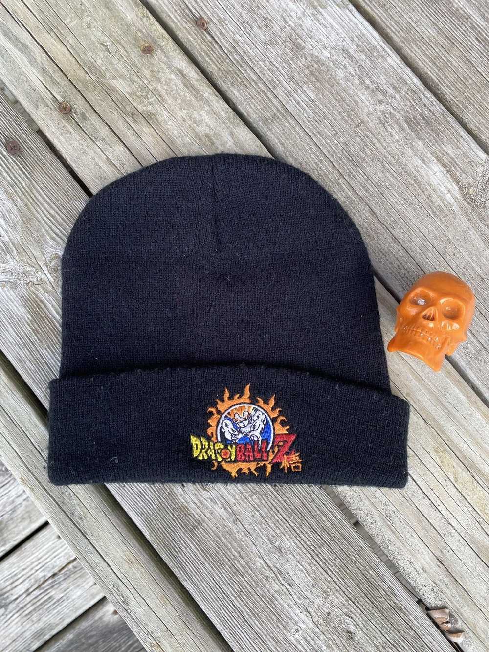 Vintage Y2k Dragon Ball Z Goku embroidered beanie - image 1