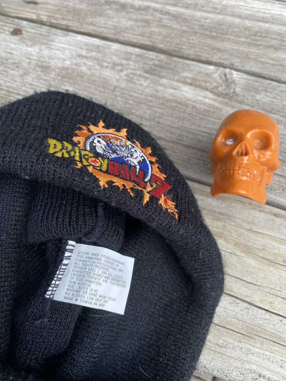 Vintage Y2k Dragon Ball Z Goku embroidered beanie - image 3