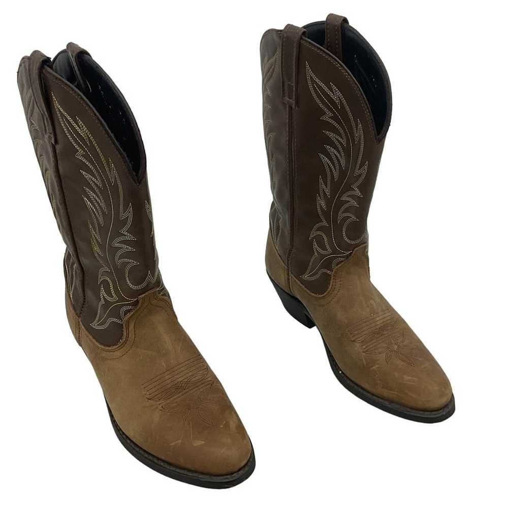 Women's Laredo Leather Western Boots Size 7.5 Pre… - image 1