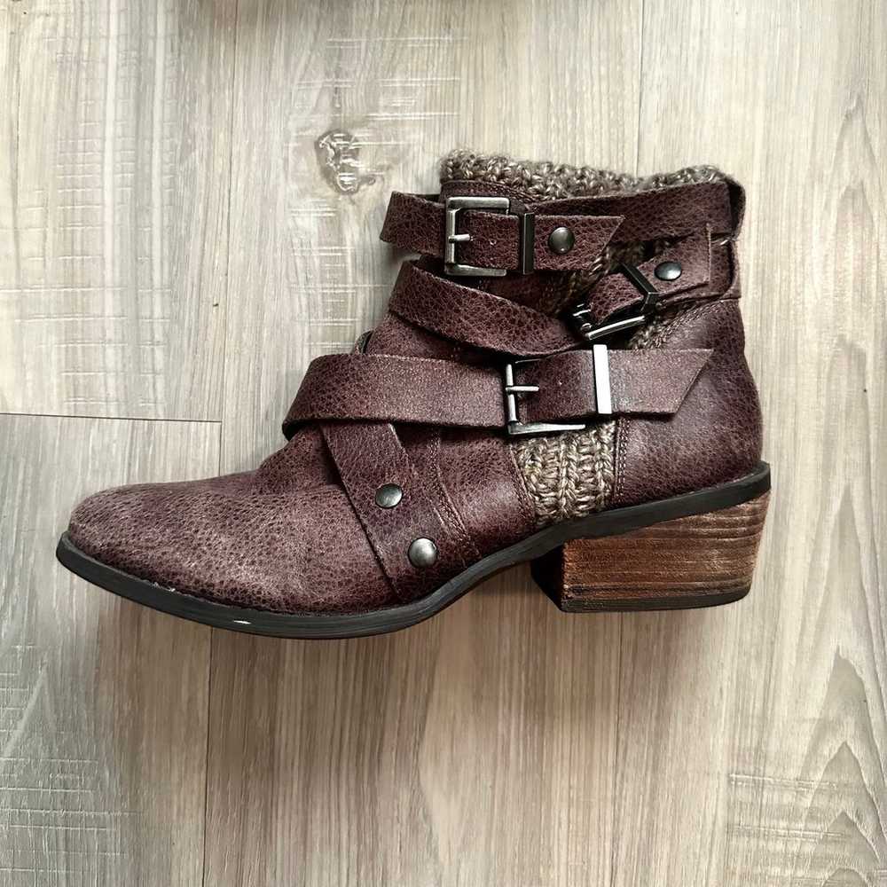 Not Rated Deep Trouble Boot Taupe  Buckle discont… - image 10