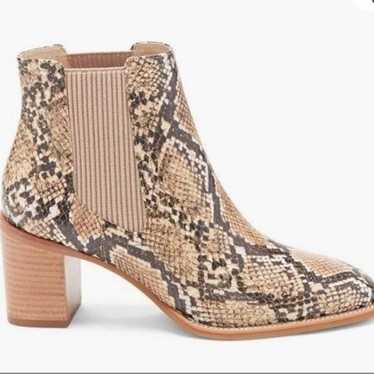 Vince Camuto Jentilliy Snake Print Booties