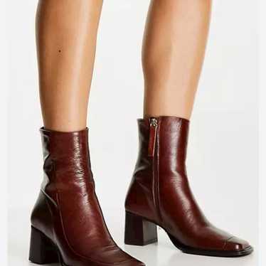 ASOS leather boots